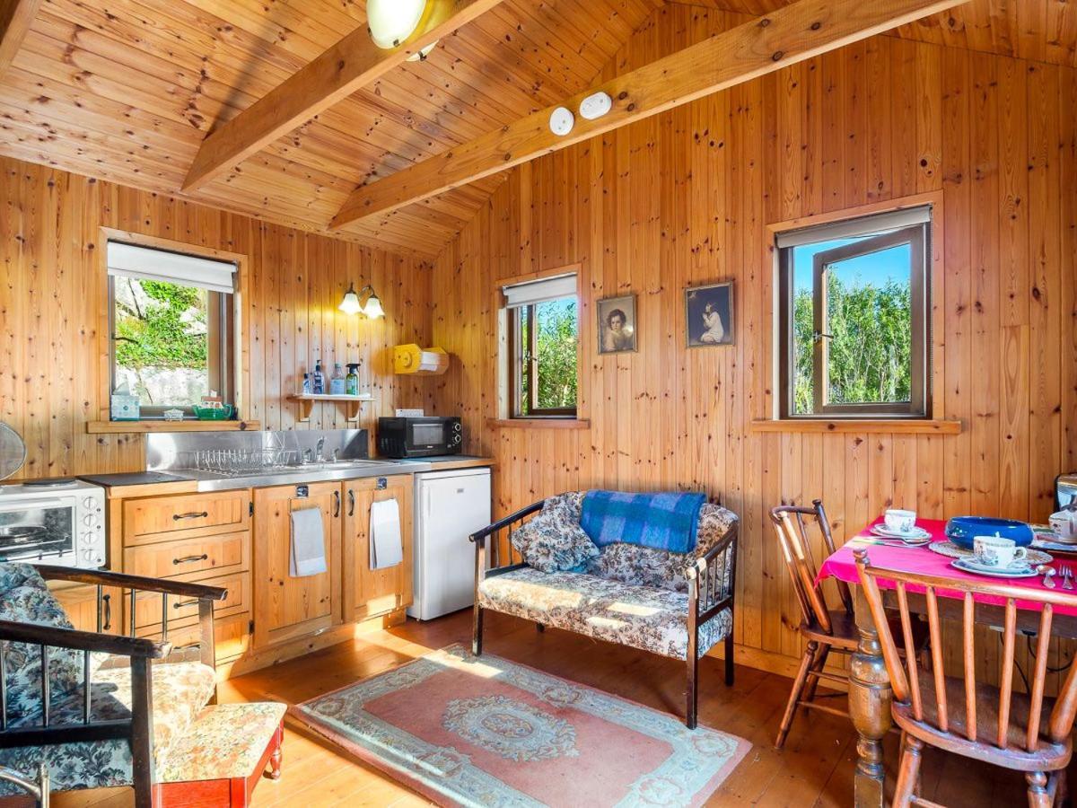 Seaside Log Cabin, Carna Villa Kültér fotó